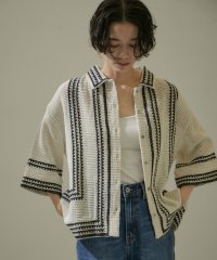 サロン　アダム　エ　ロペ/【WEB限定】コットンネット刺繍シャツ/24SS/505911463