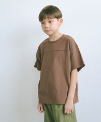 green label relaxing （Kids）/【WEB限定】天竺 切り替え Tシャツ 140cm－160cm/505875244