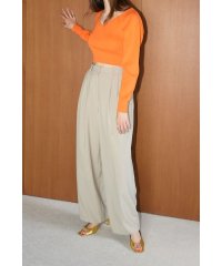 CLANE/BASIC TUCK PANTS/505878842