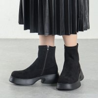 SFW/スクエア厚底ストレッチブーツ / 9137/505893484