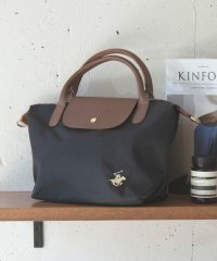 BEVERLY HILLS POLO CLUB/【BEVERLY HILLS POLO CLUB】ナイロンPUハンドルトート　TOP KA PIECE BAG　小/505911245