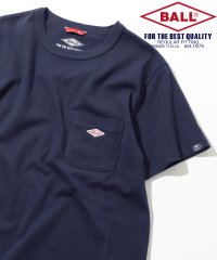 BALL/【BALL】50501 ヘビーウエイト 天竺 Ｔシャツ コットン100% 7.1oz ポケT ロゴ 半袖 ユニセックス/505911984