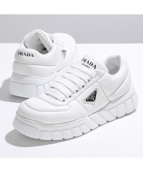 PRADA スニーカー 2EE386 2DL8 パデッドナッパレザー(505912636 PRADA スニーカー 2EE386 2DL8 パデッドナッパレザー(505912636