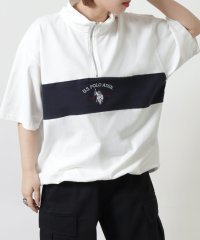 ZIP FIVE/U.S. POLO ASSN. ビッグシルエットハーフジップTシャツ/505912749