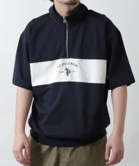 ZIP FIVE/U.S. POLO ASSN. ビッグシルエットハーフジップTシャツ/505912749