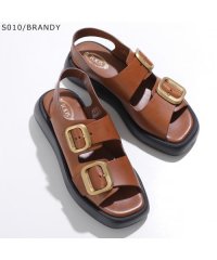 TODS/TODS レザーサンダル XXW11K0FH50GOC ダブルベルト/505912912