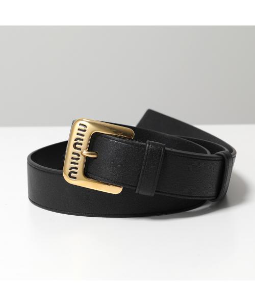 ミュウミュウ Miu Miu MIUMIU ベルト 5CC545 EFX レザー ミュウミュウ Miu Miu MIUMIU ベルト 5CC545 EFX レザー