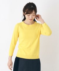  LAURA ASHLEY/【マシンウォッシャブル可/コットン混/同素材アイテムあり】ボートネックニット/505914231