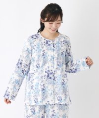  LAURA ASHLEY/【GIFTにおすすめ】メーガン柄 ダブルガーゼ ルームトップス/505914236