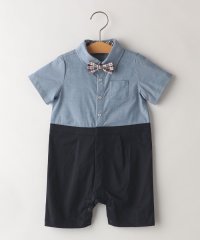 SHIPS KIDS/SHIPS KIDS:70～80cm / 蝶ネクタイ 半袖 ロンパース/505914251