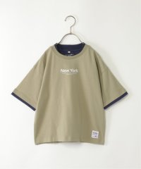 ikka kids/襟袖フェイクBIGTシャツ（120〜160cm）/505823759