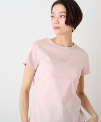 CARA　O　CRUZ/洗える ラインストーンTシャツ/505897060