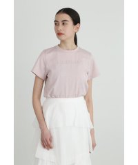 JILL STUART/JILLエンブロイダリーTシャツ WEB限定カラー:ピンク/505911817