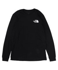 THE NORTH FACE/ ノースフェイス THE NORTH FACE Tシャツ 長袖 ロンT カットソー メンズ M LS BOX NSE TEE ブラック グリーン パープル 黒 /505913249