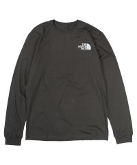 THE NORTH FACE/ ノースフェイス THE NORTH FACE Tシャツ 長袖 ロンT カットソー メンズ M LS BOX NSE TEE ブラック グリーン パープル 黒 /505913249