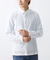 MK homme/カットワーク楊柳シャツ/505914531