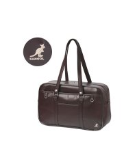 KANGOL/カンゴール KANGOL カンゴール スクールバッグ 合皮 女子 中学生 女子高生 黒 茶色 ブラック ブラウン A4 KANGOL 250ー1010/505914716