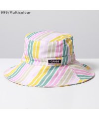 GANNI/GANNI バケットハット Recyclled Tech Bucket Hat /505914778