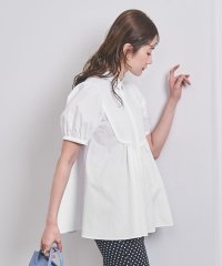 UNITED ARROWS/エンブロイダリー コンビ ショートスリーブ ブラウス/505914856