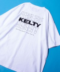 GLOSTER/【限定展開】【KELTY×GLOSTER】別注 バックタイポロゴプリントTシャツ ワンポイントワッペン/505914874