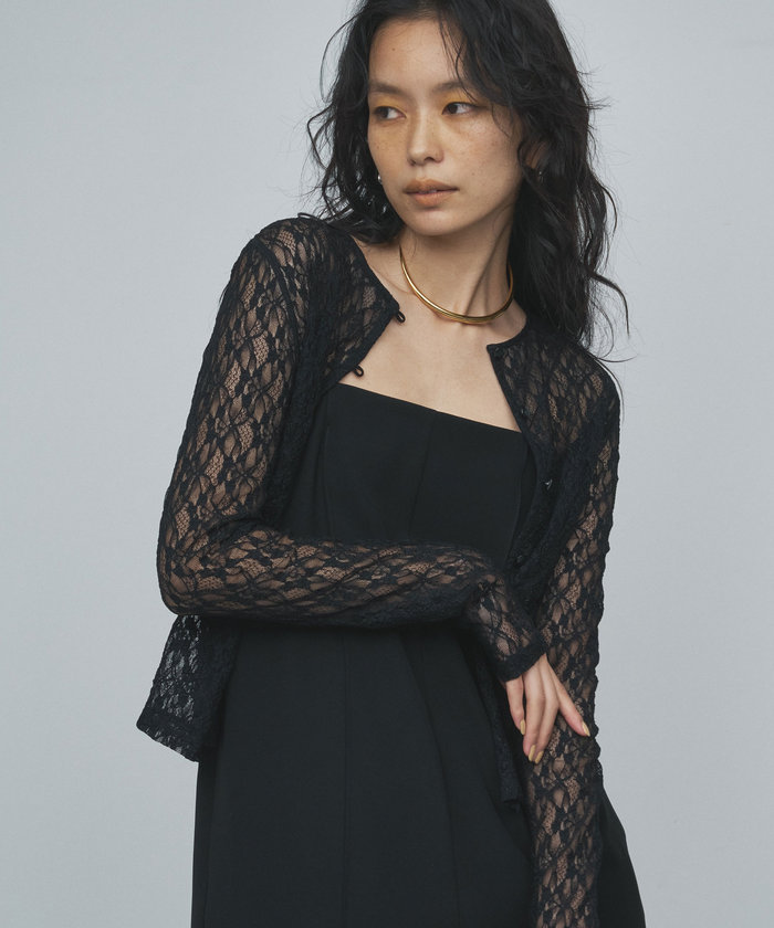 でおすすめアイテム。 La nature ガ | linge】ソフトレースクルーカーデ(505915619) トップス