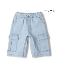 DaddyOhDaddy/【子供服】 Daddy Oh Daddy (ダディオダディ) ストレッチデニム6分丈ハーフパンツ 90cm～130cm V33102/505915858