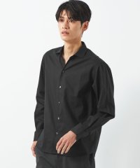 green label relaxing/【WEB限定】JUSTFIT コットン 麻 ワイド カラー 長袖 シャツ/505916014