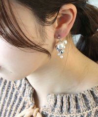 colleca la/ふさふさパールピアス/505916145