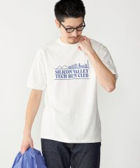 SHIPS MEN/【SHIPS別注】Champion: ウォッシュ プリント リンガーネック 半袖 Tシャツ/505916440