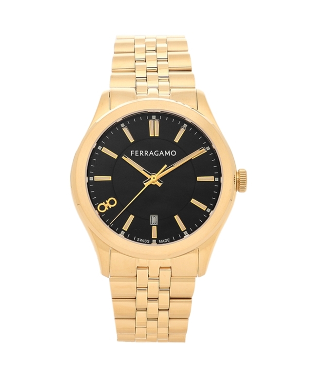 セール】フェラガモ 時計 クオーツ ブラック メンズ FERRAGAMO