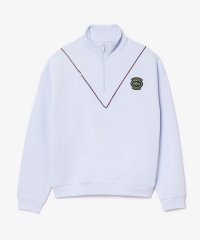 LACOSTE Mens/ダブルフェイス鹿の子ハーフジップジャケット/505909822