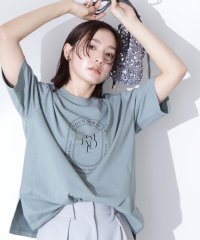 NATURAL BEAUTY BASIC/サークルロゴボクシーTシャツ/505916968