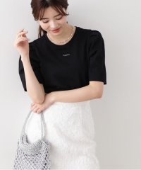 PROPORTION BODY DRESSING/エンボスロゴパフスリーブTシャツ/505916972