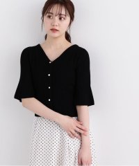 PROPORTION BODY DRESSING/フレアスリーブショートニット/505916974