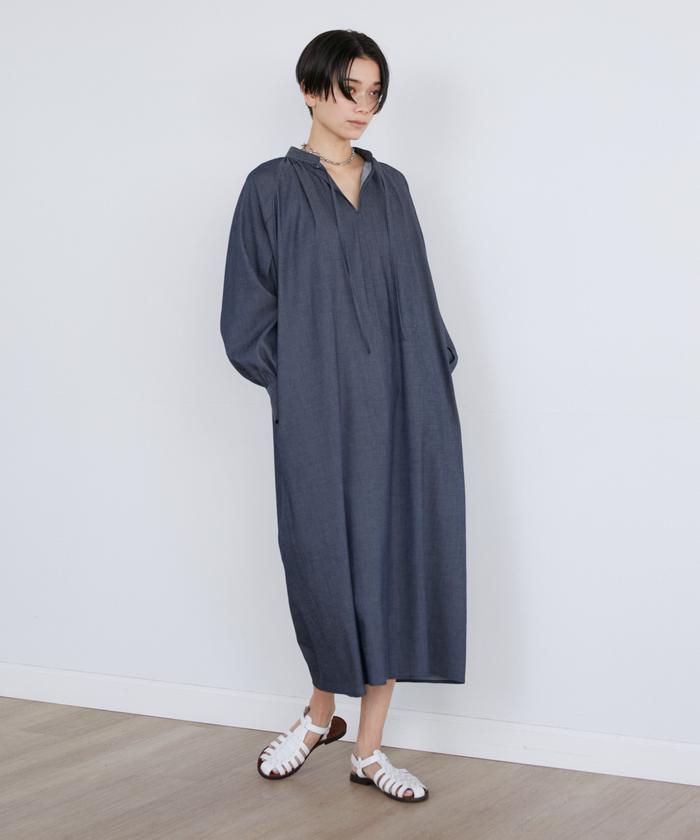 セール 60%OFF】イネド INED 《大きいサイズ》デニム調