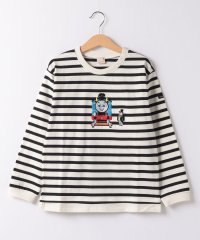 petit main/【トーマス】サガラアップリケ長袖Tシャツ/505913300