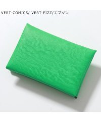 HERMES/HERMES カードケース CALVI VERSO バイカラーレザー /505916491