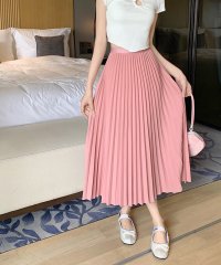 Dewlily/デューリリー Dewlily ロングプリーツスカート レディース 10代 20代 30代 韓国ファッション カジュアル 春 夏 秋 可愛い おしゃれ Aライン /505917600