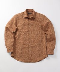 DISTINCTION MEN'S BIGI/ボタニカル柄ジャカードシャツ/505917737