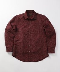 DISTINCTION MEN'S BIGI/ボタニカル柄ジャカードシャツ/505917737