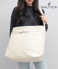 AMS SELECT/NAUTICA ノーティカ 12オンス 大容量 帆布 ビッグショルダーバッグ 通勤 通学 旅行 キャンバス メンズ レデイース/505917854