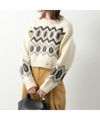 GANNI/ガニー GANNI GANNI セーター Chunky Graphic Wool Cropped K2011 K2042 2633/505917992