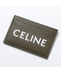 CELINE/セリーヌ CELINE CELINE カードケース 10B703DMF レザー ロゴ/505918090