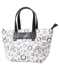 CECIL McBEE/セシルマクビー CECIL McBEE トートバッグ レディース Sサイズ ファスナー付き モノグラム ブラック ホワイト 黒 白 CM121132/505918313