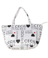CECIL McBEE/セシルマクビー CECIL McBEE セシルマクビー CECIL McBEE バッグ トートバッグ レディース Mサイズ ファスナー付き ロゴパターン TOT/505918318