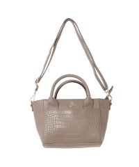 CECIL McBEE/セシルマクビー CECIL McBEE トートバッグ レディース Sサイズ ファスナー付き クロコ型押し ブラック ベージュ 黒 CM121144/505918323