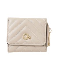 CECIL McBEE/セシルマクビー CECIL McBEE 財布 三つ折り レディース ラウンドファスナー キルト QUILT WALLET ブラック ベージュ 黒 CM12209/505918329