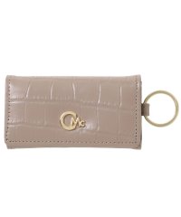 CECIL McBEE/セシルマクビー CECIL McBEE キーケース キーホルダー レディース 4連 クロコダイル エンボス加工 ブラック ブラウン グリーン CM127001/505918330