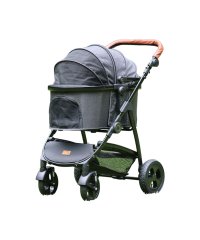 hakusan/ハクサン Hakusan hakusan ハクサン ドッグカート ペットカート バギー キャリー 犬 折りたたみ 中型犬 小型犬 4輪 ストッパー付き 軽量 フ/505918336
