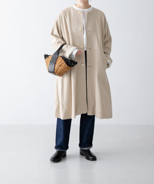 セール 40%OFF】リネンレーヨンテントコート(505920099) | か セール 40%OFF】リネンレーヨンテントコート(505920099) | か